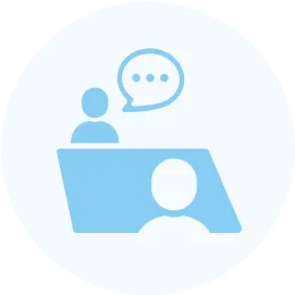 カウンセリングのイラスト